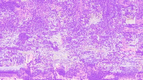 4k Purple slow motion abstract animation pixels background. Stock Footage 111478368