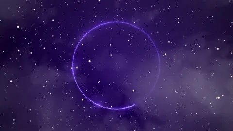 4K PURPLE Space Background Stock Footage 167427147