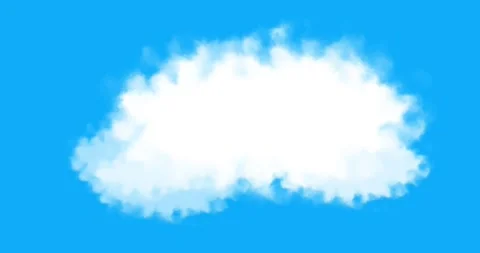 4K Quality realistic clouds animation motion graphics video Stock Footage 325387661