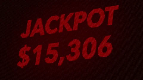 4K Quickly Reaching 50000 USD Jackpot Retro Gambling Machine Display 2 Vídeos de archivo 63177560