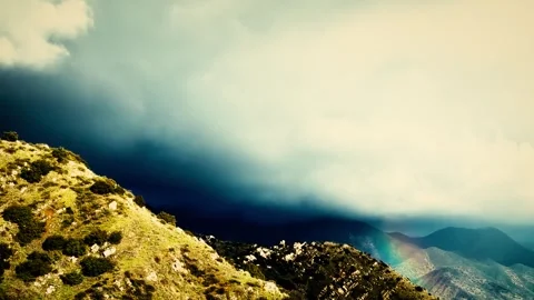 4K Rainbow Stock Footage 267459462