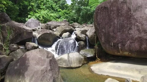 4K Rainforest Creek 2 Stock Footage 63618006