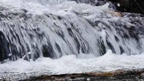 4k Rapids on Small Stream 스톡 동영상 74312206
