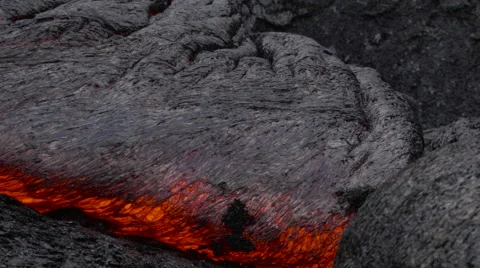 4K RAW Lava Flow By Day 27 Stock Footage 58886040