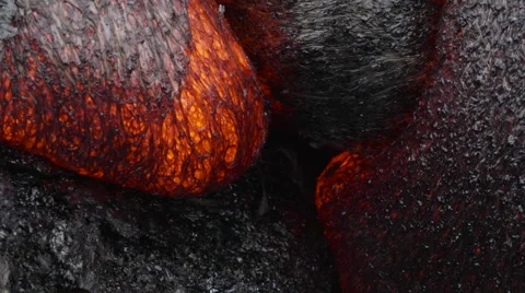 4K RAW Lava Flow By Day 24 Stock Footage 58886045