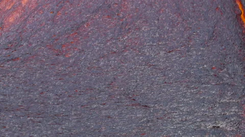 4K RAW Lava Flow By Day 33 Stock Footage 58886680