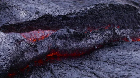 4K RAW Lava Flow By Day 47 Stock Footage 58887364