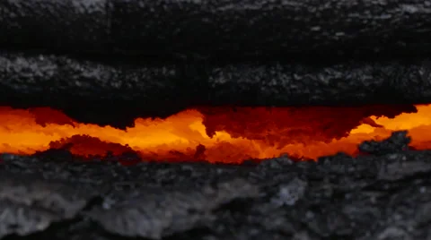 4K RAW Lava Flow By Day 48 Stock Footage 58887807