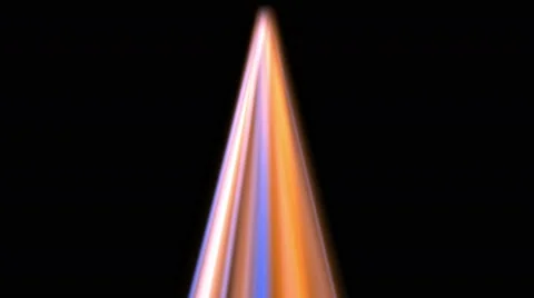 4k Ray Stage Lighting background,radiation laser energy,tunnel passage line. Stock Footage 50246740