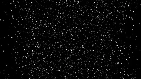4k Realistic Large and small snow snowflakes. Very slow motion. Stock Footage 105742171