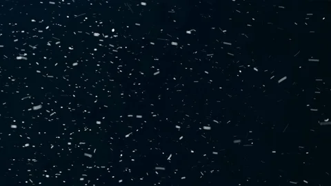 4k Realistic Large and small snow snowflakes. Stock Footage 105747234