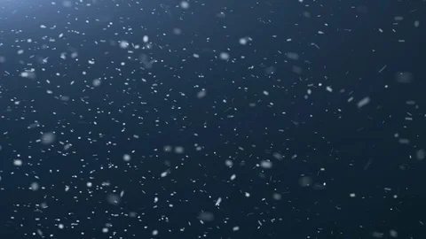 4k Realistic Large and small snow snowflakes. Stock Footage 105748269