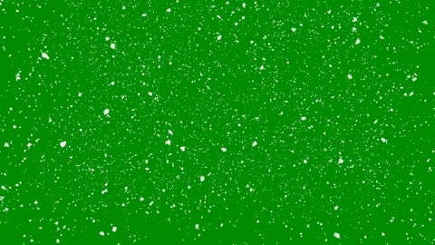 4k Realistic Large and small snow snowflakes. Very slow motion. Video stock 106109393