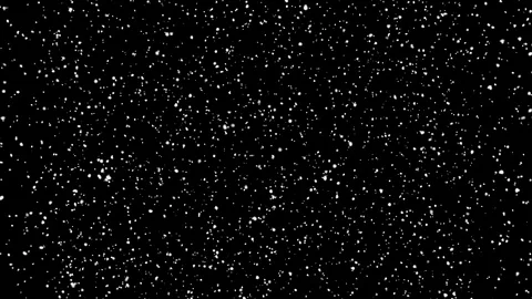 4k Realistic Large and small snow snowflakes. Video stock 106144645