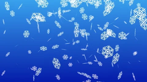 4K Realistic Snowfall with the winter background, falling snowflakes Stock Footage 285313816