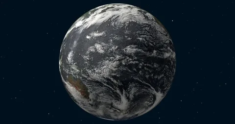 4K Realistic World Animation |Loopable Stock Footage 111943321