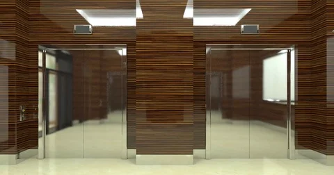 4k. Reception  in hotel lobby. Stock Footage 73132820