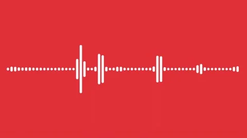 4k red abstract motion background dancing lines suitable as use in a music video Stock Footage 147547867