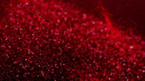 4k Red Animated Particles Background Video stock 113954225