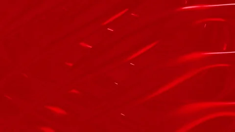 4K Red Glossy Surface with Flowing White Light Streaks Abstract Motion Back.. Stock Footage 333785339