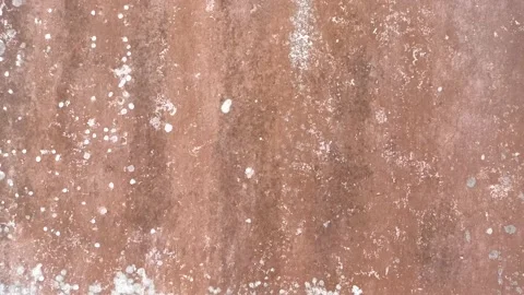 4K: Red Grunge Wall Background Texture Stock Footage 206344338