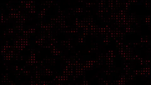 4K Red LED Dot Matrix Digital Grid Motion Background Loop Stock-Footage 340467464