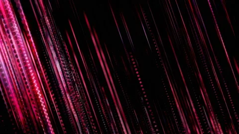 4K Red motion seamless background. Glowing dots. Stock Footage 116422725