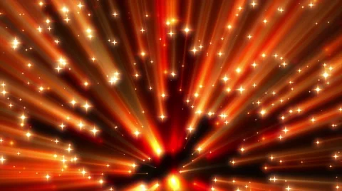 4K Red Moving Strong Shine Stars on Black Background Loop 2 Video stock 45580323