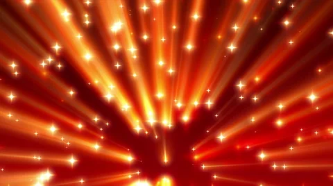 4K Red Moving Strong Shine Stars on Ramp Background Loop 1 Stock-Footage 45581972