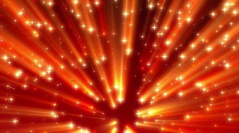 4K Red Moving Strong Shine Stars on Ramp Background Loop 2 Stock Footage 45585929