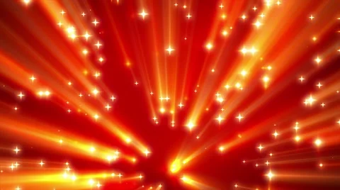 4K Red Moving Strong Shine Stars on Vignette Background Loop 1 Stock Footage 45588104