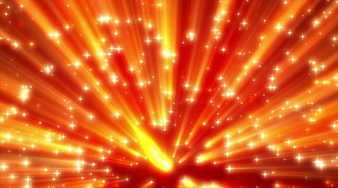 4K Red Moving Strong Shine Stars on Vignette Background Loop 2 Stock Footage 45591226