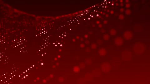 4K Red Particles Background Vídeo Stock 107795851