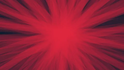 4K Red Solar Sun Comic cartoon Speed Lines Product Showcase Background Stock Footage 174133395