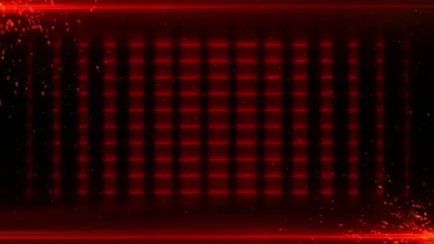4k Red Spirals Floating Flare Moving Background Stock Footage 313856779