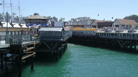 4K Redondo Beach Pier Stock Footage 41205555