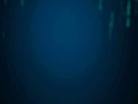 4K Render Drop down binary text abstract backgound for cyber and futuristic Stock Footage 75497843