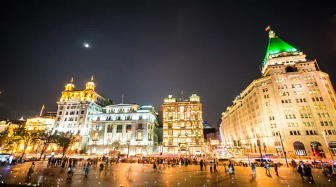 4k resolution The bund of Shanghai Stock Footage 41825713