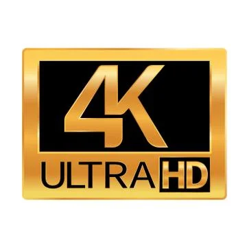 4K resolution gray icon for web and mobile Stock Illustration