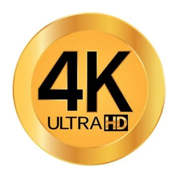 4K resolution gray icon for web and mobile Stock Illustration