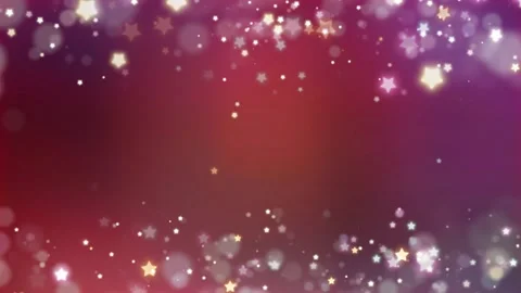 4k resolution Particle Abstract Background of stars fall with shadow lights Stock Footage 258496741