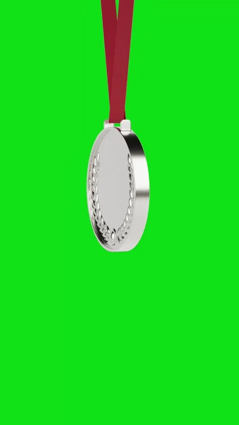 4k Resolution Vertical Video for Social Media: Achievement Concept. Silver .. Stock Footage 317907802