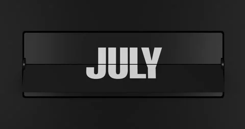 4k Resolution Video: Calendar Concept. Black Mechanical Flip Clock Displayi.. Stock Footage 317907050