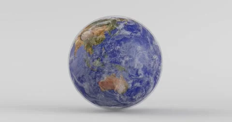4k Resolution Video: View of Planet Earth World Globe from Space. Elements .. Stockbeeldmateriaal 283203969