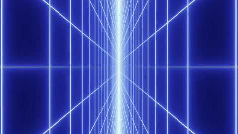 4k Retro Arcade Grid. Looped Background Видео 157019883