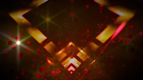 4k Retro Classic Diamond Tunnel Motion Background Stock-Footage 304730153