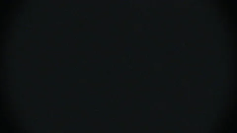 4K. Retro effect. Grainy and white spots on black background of vintage film Stock Footage 161323175
