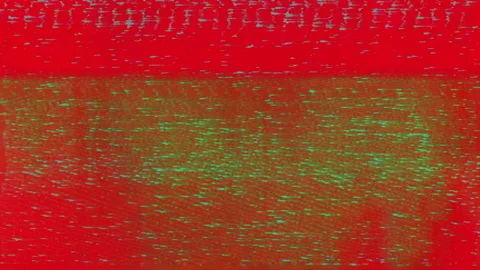 4K Retro VHS Background, Vibrant Colors, Film Clutter, Noise, Analog Glitch Stock-Footage 293984365