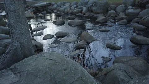 4K - Rippling Brook Stock Footage 147114933