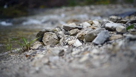 4K. River and rocks Stock Footage 90739167